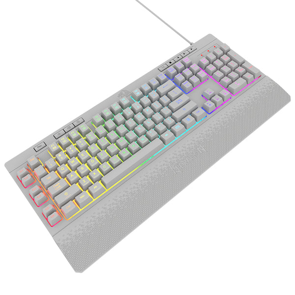 Teclado Gamer Redragon Shiva K512W-Rgb USB Anti Salpicaduras