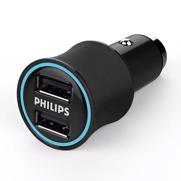 Cargador Philips DLP2553V Automóviles Doble 12 Volts