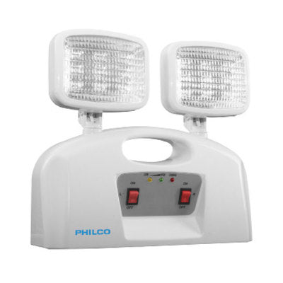 Lámpara De Emergencia 2 Focos 9 Led Philco