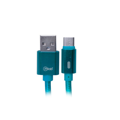 Cable Usb A Tipo C Azul Mlab 1mts