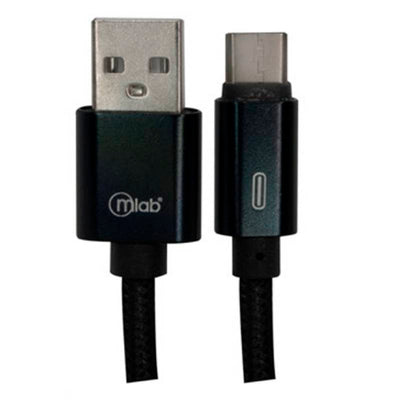 Mlab Cable Usb 3.1 Tipo C Black Color Negro