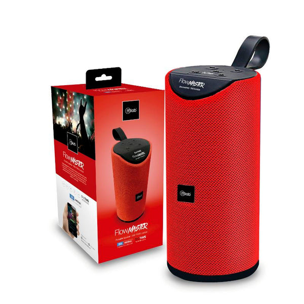 Parlante Mlab Flow Master 8858 Bluetooth Usb Fm Rojo