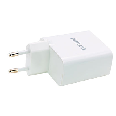 CARGADOR PARED SUPER RAPIDO 30W USB A Y TIPO C