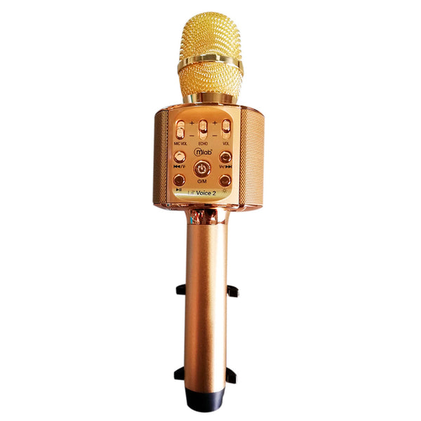 Micrófono  Karaoke Mlab Voice 2 Led Soporte Metal 8912