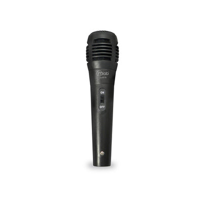 Microfono Mlab Advanced Vocal Karaoke Cardioide Color Negro