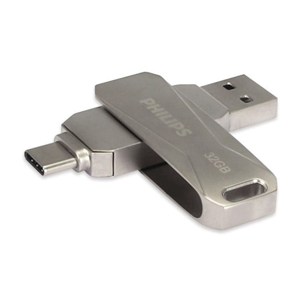 Pendrive USB 3.0 Tipo C Scpap Philips 32GB FM32DC125B