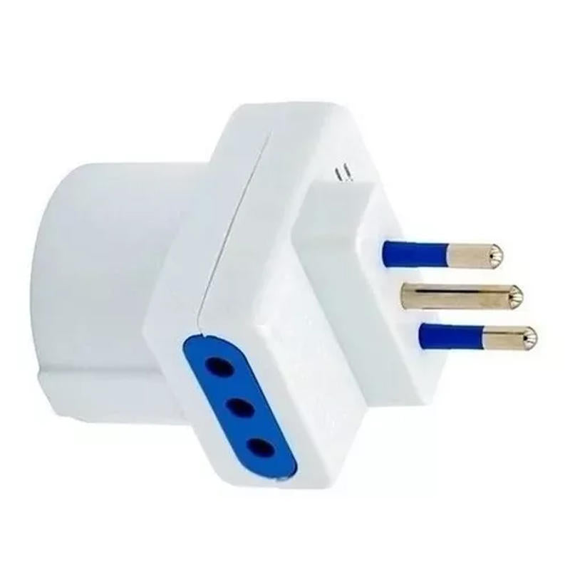 Adaptador Simple Enchufe Europeo Americano Schuko 10a 1500w