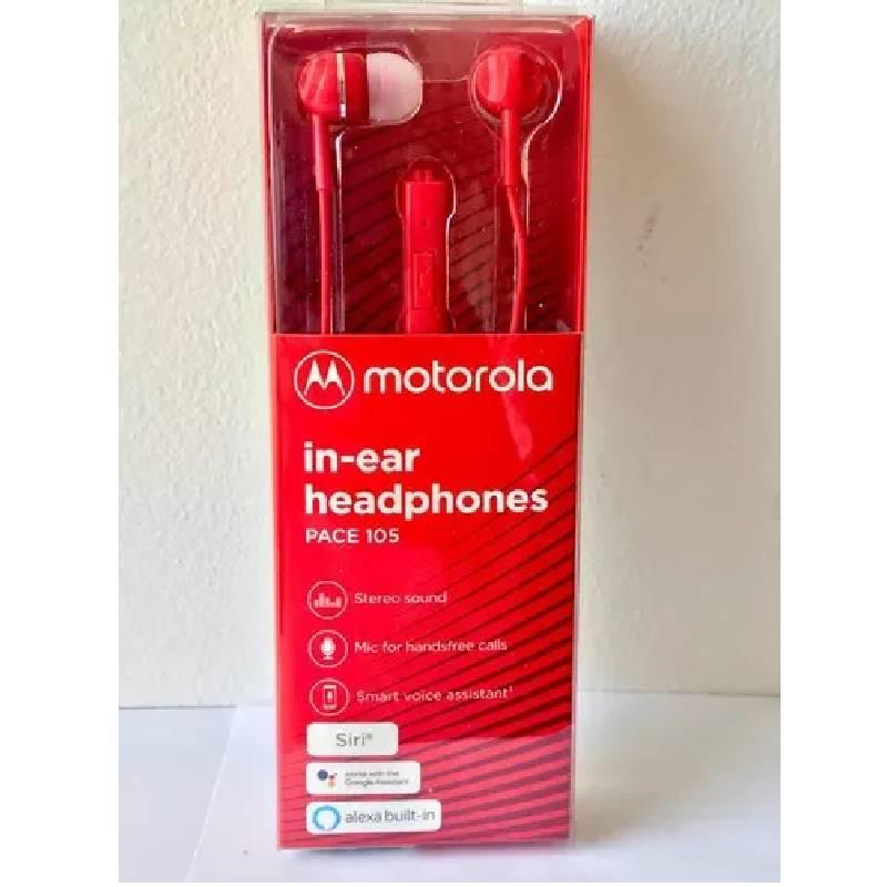 Auriculares In Ear Motorola Pace 105 Con Cable Manos Libres